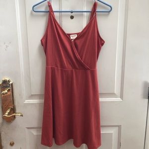 Rust colored dress